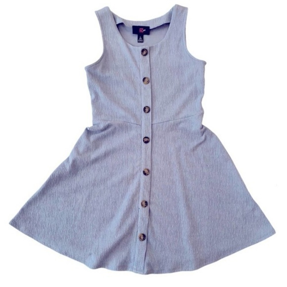 IZ GIRL BYER Girl’s Periwinkle Tank Top Dress